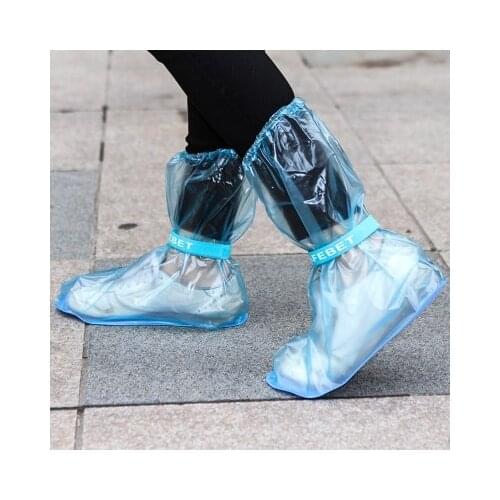 1pairs Outdoor travel thickening antiskid galoshes Super waterproof tall canister boots free shipping