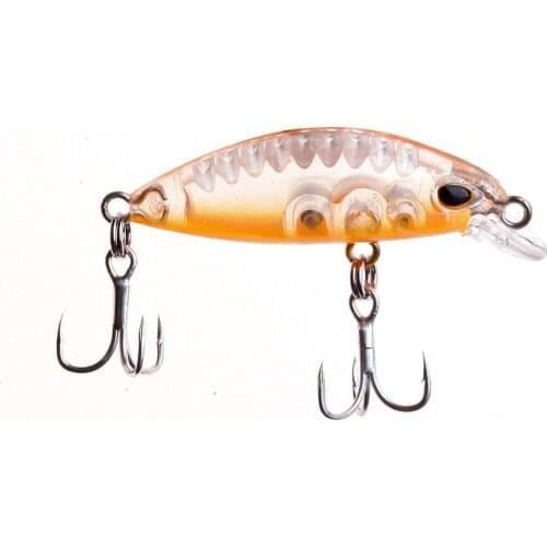 1PCS 3.5cm 2g Fishing Lures 3D Eyes Floating Laser Minnow Hard Aritificial Wobblers Crankbait Baits Pesca Isca