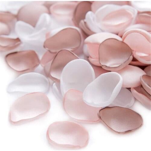 200Pcs Hand Made 2021 New Rose Petals For Wedding Artificial Silk Flower Marriage Decoration Valentine Fake Flowers Home Decor