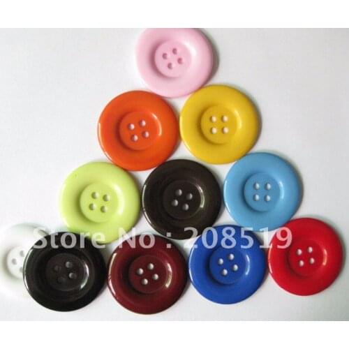 NBNNSG 50Pcs large Buttons 38MM women coat button sewing supplies