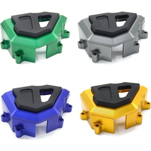 Motorcycle CNC Aluminum Front Sprocket Chain Guard Cover Engine Slider for Kawasaki Z900 2017 2018 2019