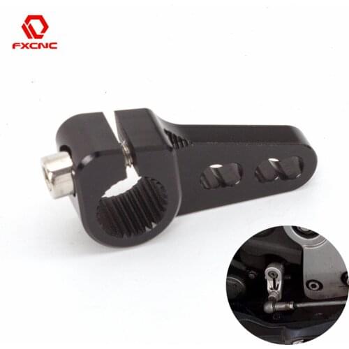 CNC Aluminum Motorcycle Foot Peg Rearset Gear Shift Shifter Arm Rod Adapter Holder For DUCATI 1098 696 749 848 Diavel Carbon AMG