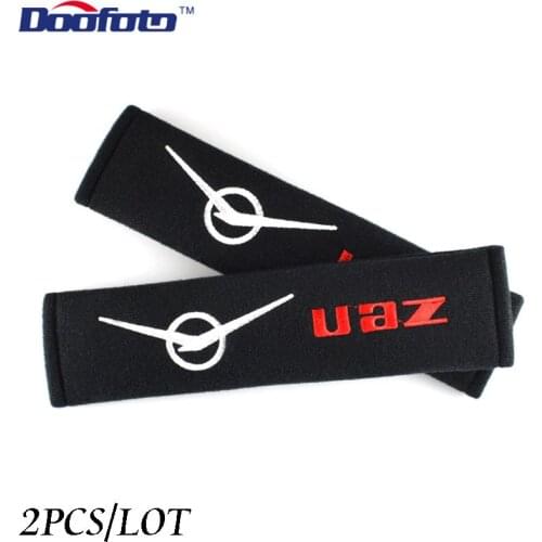 Car Styling Auto Sticker Shoulder Pads Cover Case For UAZ 469 Patriot Car Badge For Hyundai Car-Styling Accessories 2pcs