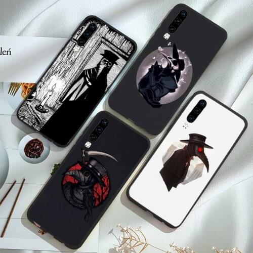 Plague Doctor Phone Case For Huawei P20 P30 P40 lite Pro P Smart 2019 Mate 10 20 Lite Pro Nova 5t