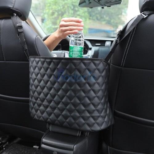 For BMW 1 2 3 4 5 6 7 series GT X3 X4 X5 X6 Z4 F10 F15 F30 F31 F34 G30 Seat Gap Organizer PU Crevice Storage Pocket Bag Holder