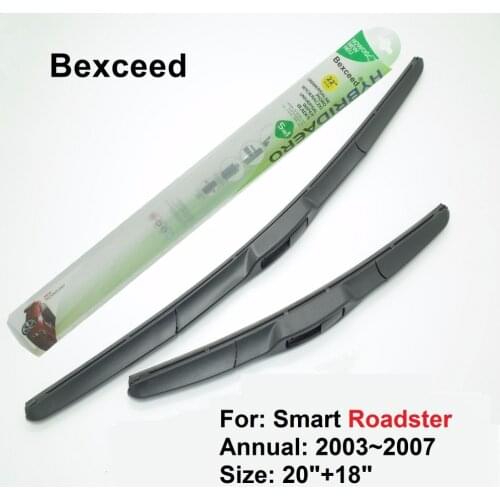 20"+18" Bexceed of Car Winshield Hybrid Wiper Blade For Smart Roadster 2003~2007