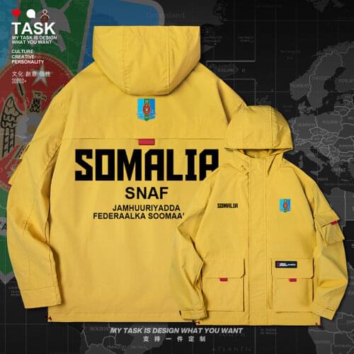 Somalia Somali Soomaaliya SOM SO men jacket hooded Land Force logo army fan top printed long sleeve Tactical clothes autumn