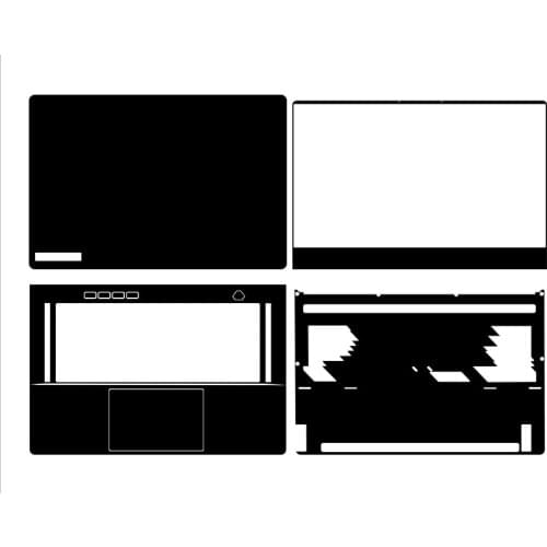 KH Carbon fiber Laptop Sticker Skin Decals Cover Protector for New ASUS ROG Zephyrus G15 2021 GA503QR release 15.6"