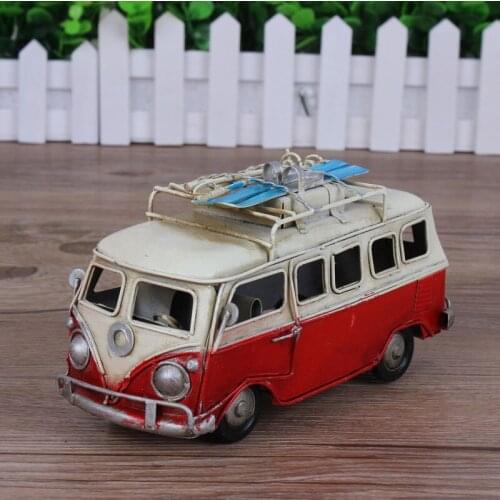New childrens toys retro metal classic car model creative home decorations living room decoration