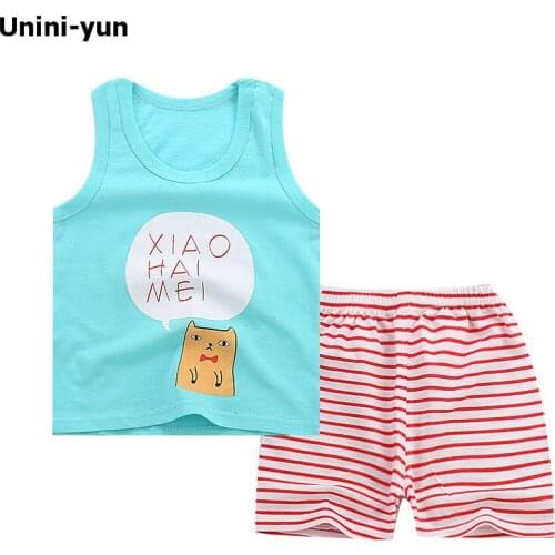 Baby Girl Clothes Fashion Cartoon Girls Summer Set Clothes Baby Suits Kids T Shirt +Pants Children Clothing Set children clothes
