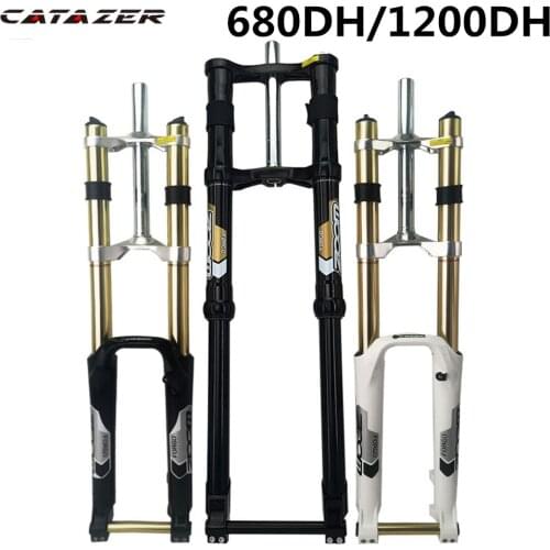 New Front Fork 26 "29" Mountain Bike Speed Down AM Shock Absorbers Front Fork 680DH Disc Brake Shaft Front Fork