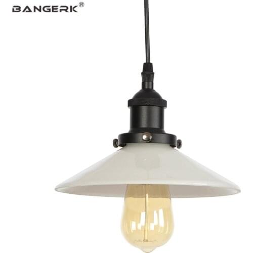 Retro Loft Style Pendant Light LED Industrial Edison Glass Antique Hanging Lamp Fixtures Home Decor Indoor Droplight Luminaire