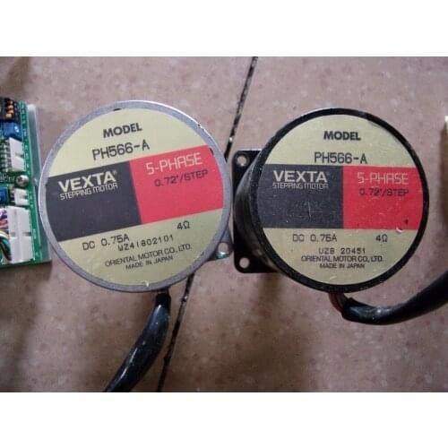 Stepping motor PH566-A , Used one , 90% appearance new , 3 months warranty , fastly shipping