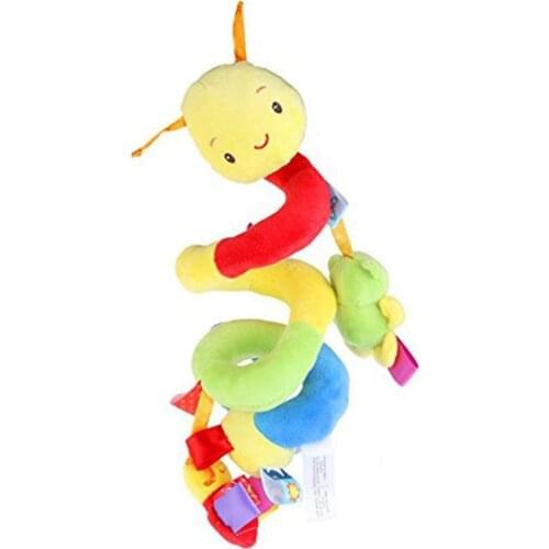 2020 Newest Style Cute Activity Spiral Crib Stroller Car Seat Travel Hanging Toys Baby Colorful Rattles Toy