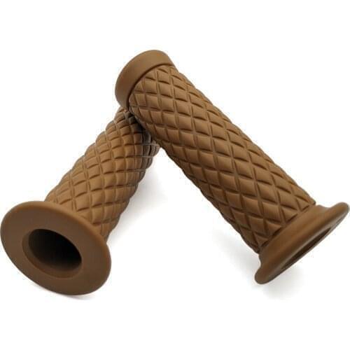 Universal classic 24MM 22MM Rubber Handle Motorcycle Handlebar For Honda CB919 CBR600 F2,F3,F4,F4i NC700S NC700X