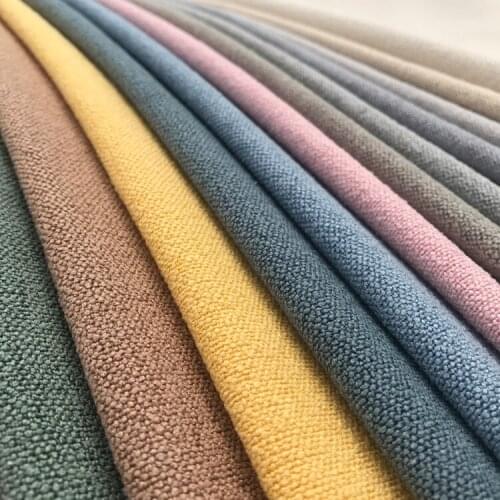 145cmx100cm Thickened Double-layered Composite Granular Linen Fabric Burlap Linen Fine Linen DIY Sofa Pillow Chair Cover Fabric