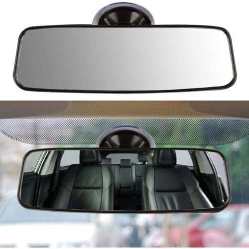 Rear View Mirror Universal Car Interior Rearview Rear View Mirror with Suction Cup for Auto SUV Truck Vehicle Accessories