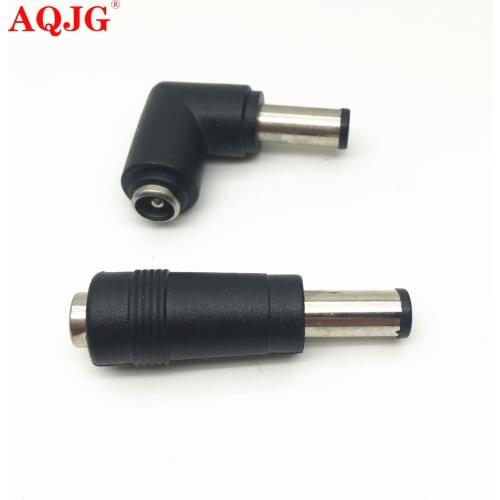 1pcs 5.5*2.1 Female to 6.0*4.4 Male AC DC Power Adapter Plug Connector dc jack tip Notebook Laptop for Sony 90/180 degree