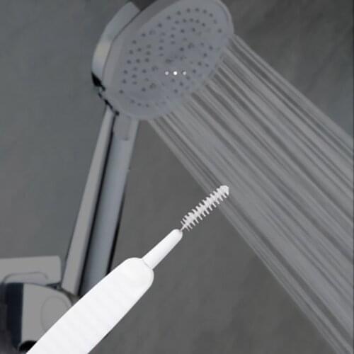 10pcs/set Shower Head Small NylonBrush Bottle Teapot Nozzle Kettle Spout Brush New Clean And Maintain Shower Accessories