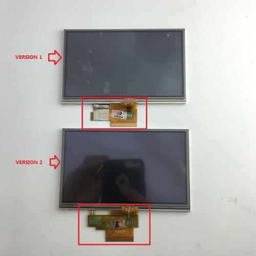 5" For TomTom 407A4N00019(404) A050FW03 59.05A12.015 086A4N0000J(403) 59.05A12.007-6051H lcd display + touch screen digitizer