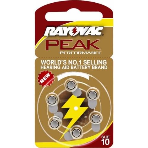 Free Shipping 30pcs High Performance Hearing Aid Batteries Zinc Air battery 10/A10/PR70 Battery for BTE Hearing aids