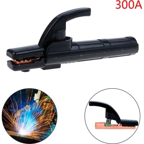 New 1pc 300A Electrode Holder Stick Welder Mini Copper Welding Rod Stinger Clamp Tool