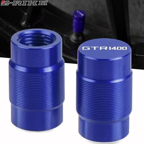 Motorcycle CNC Accessorie Wheel Tire Valve Stem Caps CNC Airtight Covers For Kawasaki GTR1400/CONCOURS GTR 1400 2007-2016 2008