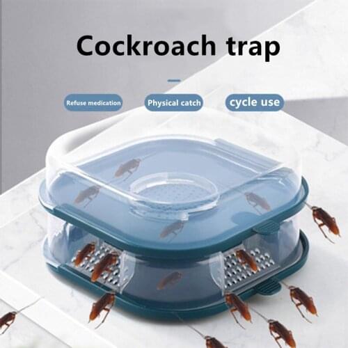 Efficient Cockroach Trap Household Cockroach Box Powerful Removal Of Cockroach Killer Cockroach Box In Kitchen And Bathroom