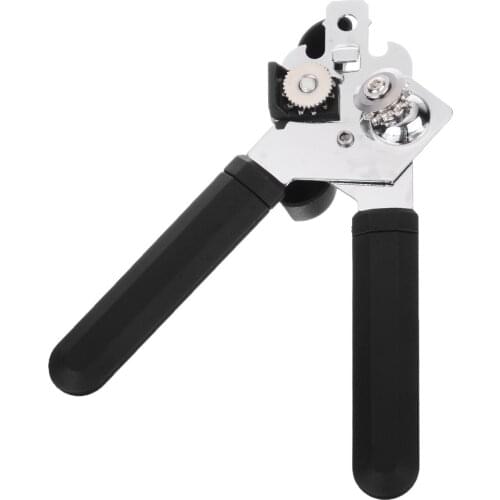 Stainless Steel Can Opener Non Slip Can Opener Bottle Beer Tin Opener With Easy Comfy Grip Handle for Kitchen Cans Gadgets Tool