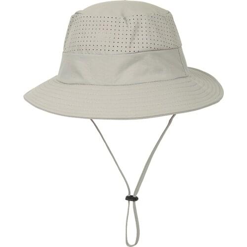 Summer Quick Dry Men And Women Waterproof Breathable Foldable Bucket Sport Fishing Hats Outdoor Sun Hat Sun UV Protection