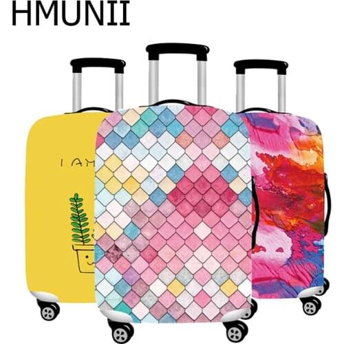 HMUNII Hot Fashion Elastic Luggage Protective Cover, Suitable 18-32 Inch , Trolley Case Suitcase Dust Cover Travel Accessories