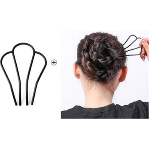 Fashion Women Hair Twist Styling Clip Stick Bun Maker DIY Hair Braiding Tools Hair Accessories Braider DIY Hairstyle