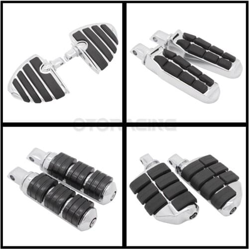Motorcycle Front & Rear Foot Pegs Footrests For Victory Hammer Vegas 8-Ball Jackpot Judge High-Ball Cross Roads Country King Pin