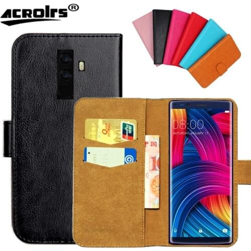 Acrolrs Original! Doogee Mix 2 Case ,6 Colors High Quality Leather Exclusive Cover Phone Bag Tracking