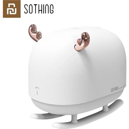 XIAOMI MIJIA SOTHING Air Humidifier Aromatherapy Diffuser USB Mini Portable Wireless Diffuser Atomizer Atmosphere Night Light