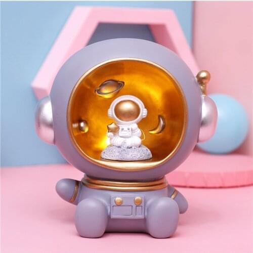 Modern creative gift spaceman astronaut night light to send classmates gifts home furnishings decorations piggy bank decoration
