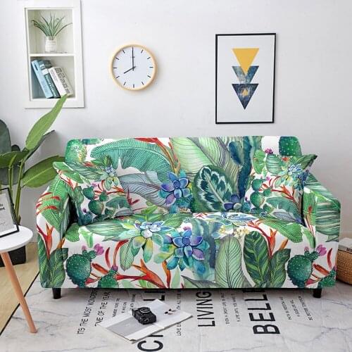 Stretch Floral Sofa Cover Elastic Sofa Covers for Living Room funda sofa Furniture Protector fundas sofas con chaise longue 1PC