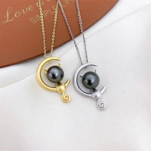 S925 Sterling Silver Screw Eye Pin Bail Top Drilled Beads End Cap For DIY Pearl Charm Pendant Connectors Jewelry Making