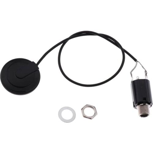 6.35mm Guitar Pickup Piezo Transducer for Acoustic Guitar Ukulele Mandolin Banjo Musical Instrument Parts