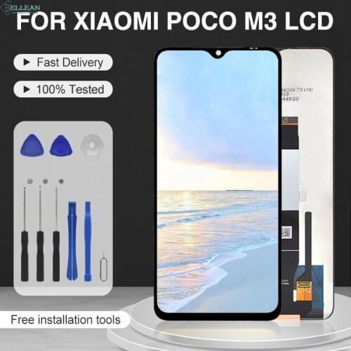 Catteny For Xiaomi Poco M3 LCD For Pocophone M3 Display M2010J19CG Touch Screen Digitizer Assembly With Frame