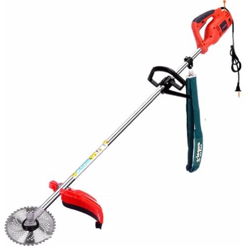 220V household high power AC electric lawn mower lawn weeder grass cutter plug-in garden lawn mower Cropper Harvester