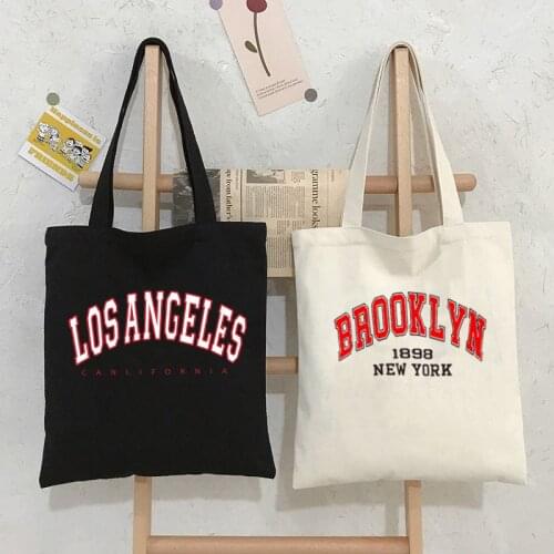 Women Canvas Shopping Bag Notting Hill Books Bag Female Cotton Cloth Shoulder Bag Eco Handbag Tote Reusable Grocery Shopper Bags
