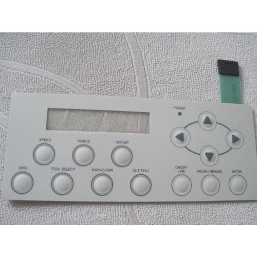 GCC Cutting plotter keyboard, Control panel pad in English language version