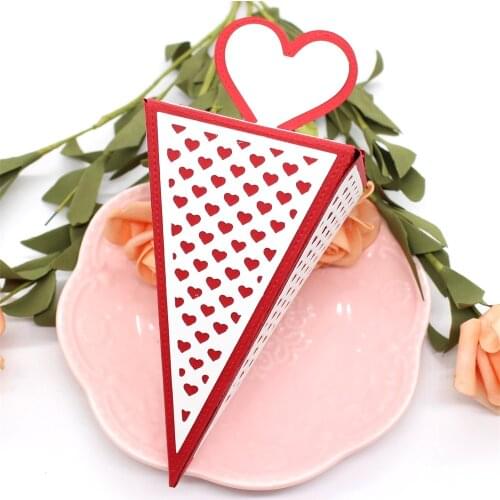 KLJUYP Valentine Treat Box Metal Cutting Dies Scrapbook Paper Craft Decoration dies scrapbooking
