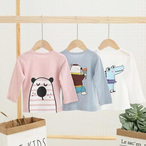 Girls Boys Jacket Kids Toddler Cotton Cartoon Print Cardigan High Quality Air Conditioning Jacket Baby Clothing Tops Infant Coat