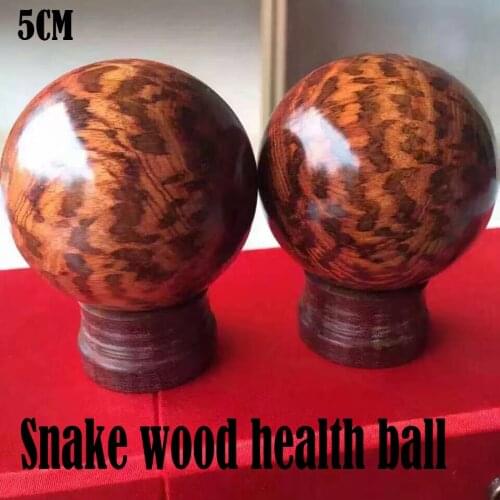 Finest Snakewood wood health ball with full grain wooden handball Exercise Meditation Stress Relief Fitness Handball