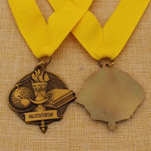 Antique Style 3D Reading Party Metal Medal Custom Sale
