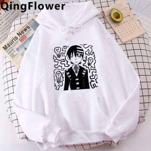 Soul Eater Japanese Anime hoodies men anime Ulzzang 2021 grunge men hoody hoddies Oversized y2k aesthetic