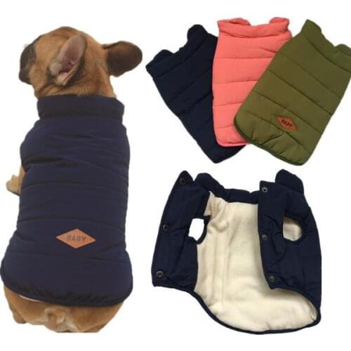 New FRENCH BULLDOG pug dog clothes good quality pet dog coat jacket size XXL