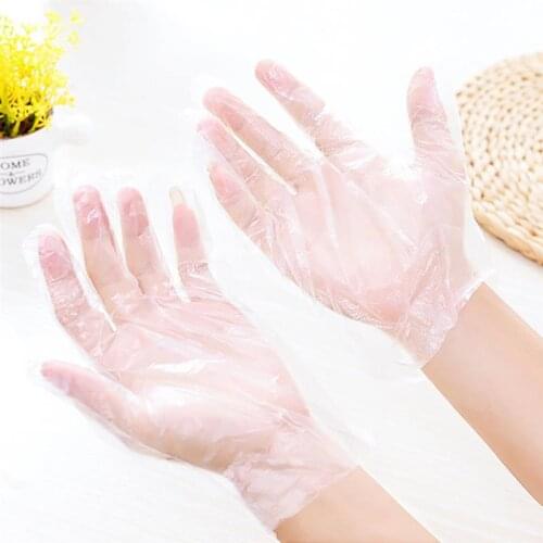10PCS/Set Food Plastic Gloves Disposable Gloves for Restaurant Kitchen BBQ Eco-friendly Food Gloves Fruit Vegetable Gloves